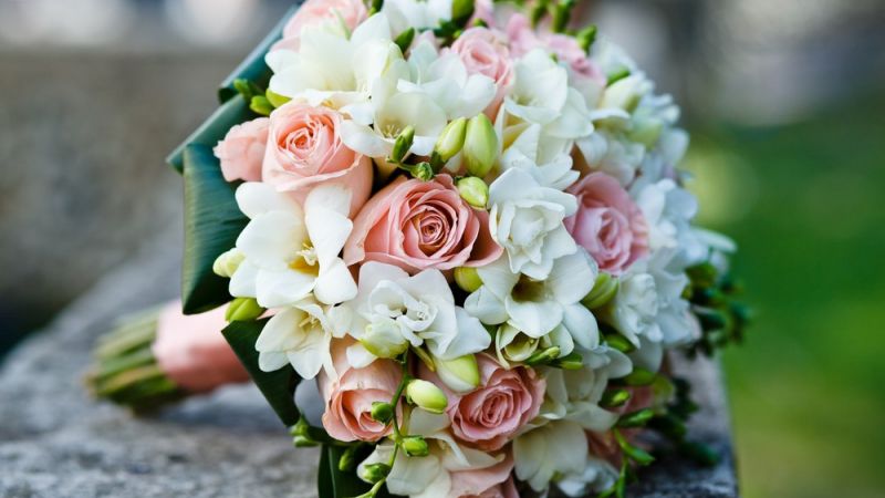 بالصور أفكار باقات الورود للأعراس