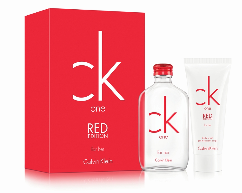 Ck One Red For Her - Gift Set Aed 268 - الراقية