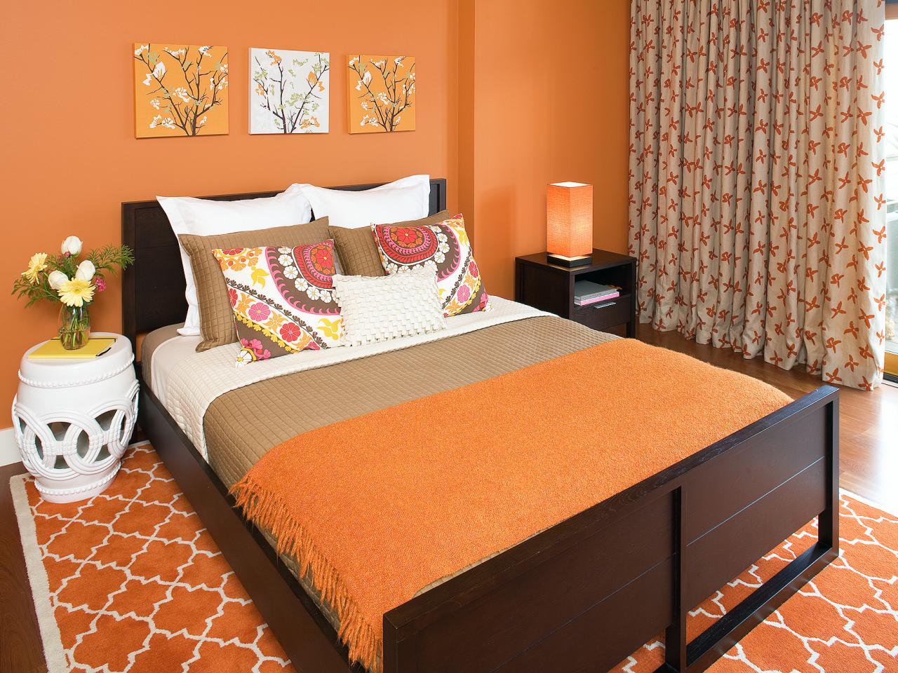 ديكورات غرف نوم بألوان صارخة