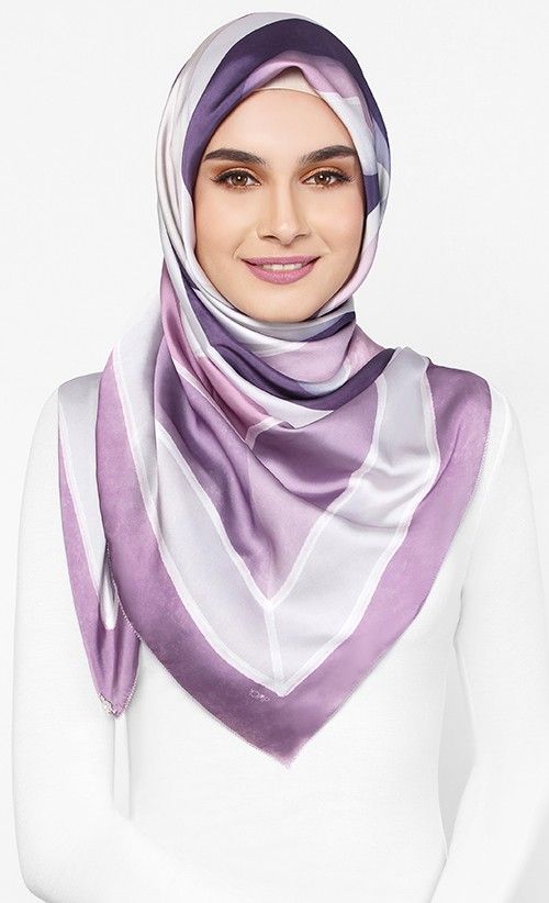 نموذج اخر لطرقة لف الحجاب التركي