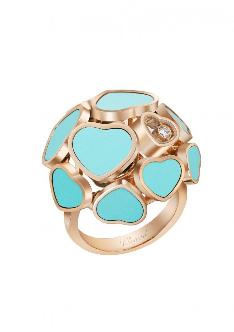 chopard happy hearts turquoise