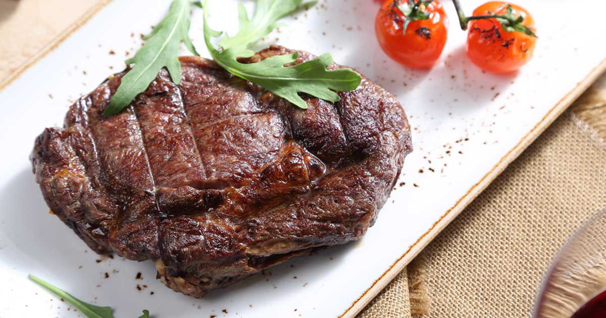 ستيك لحم فى الفرن