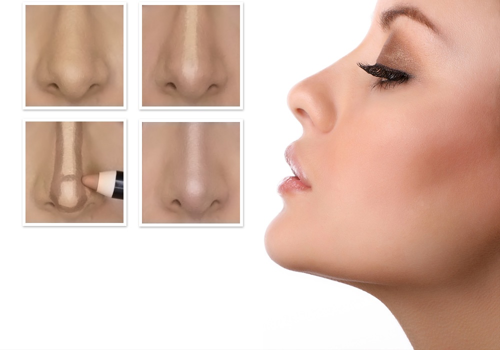 nose contouring slide